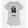 Barcelona Memphis Depay #14 Tredjedraktsett Barn 2022-23 Kortermet (+ korte bukser)